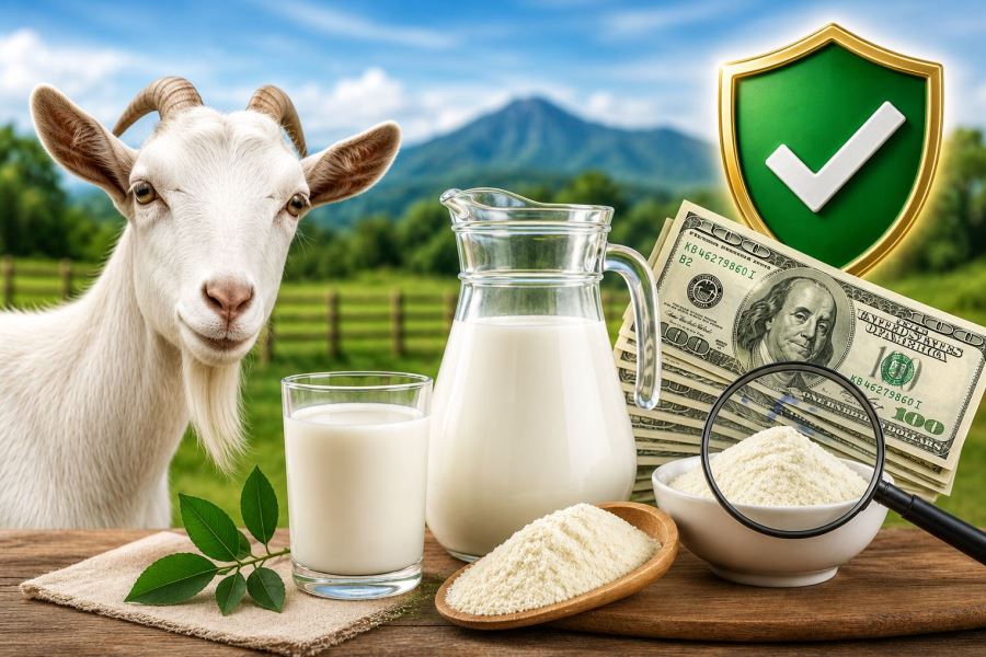 Cara Memilih Susu Kambing Etawa yang Berkualitas